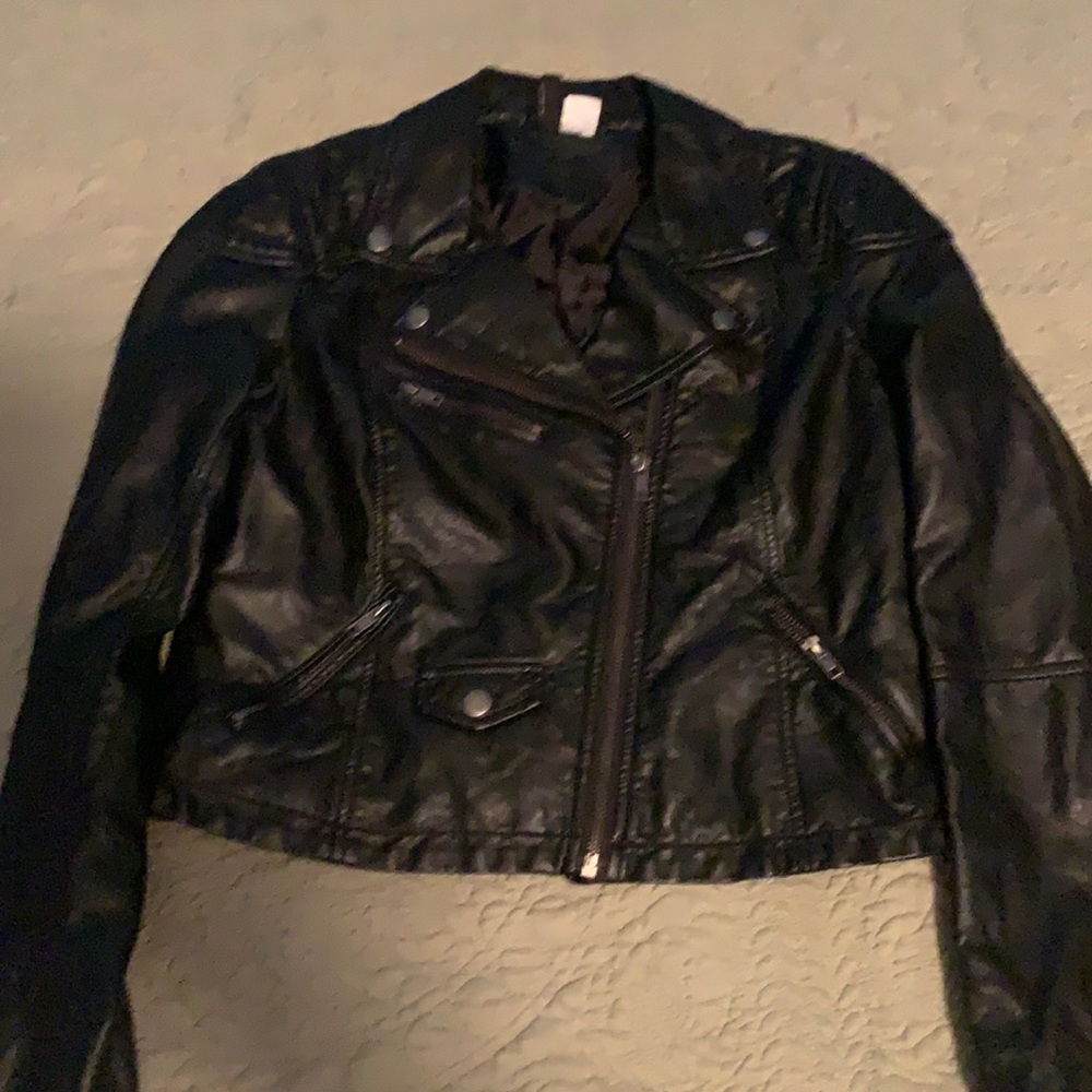 Leather jacket